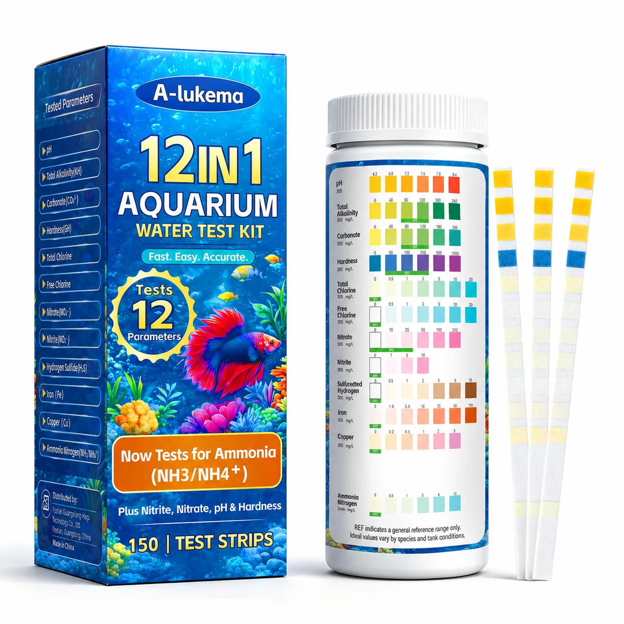12-in-1 Water Test Strips