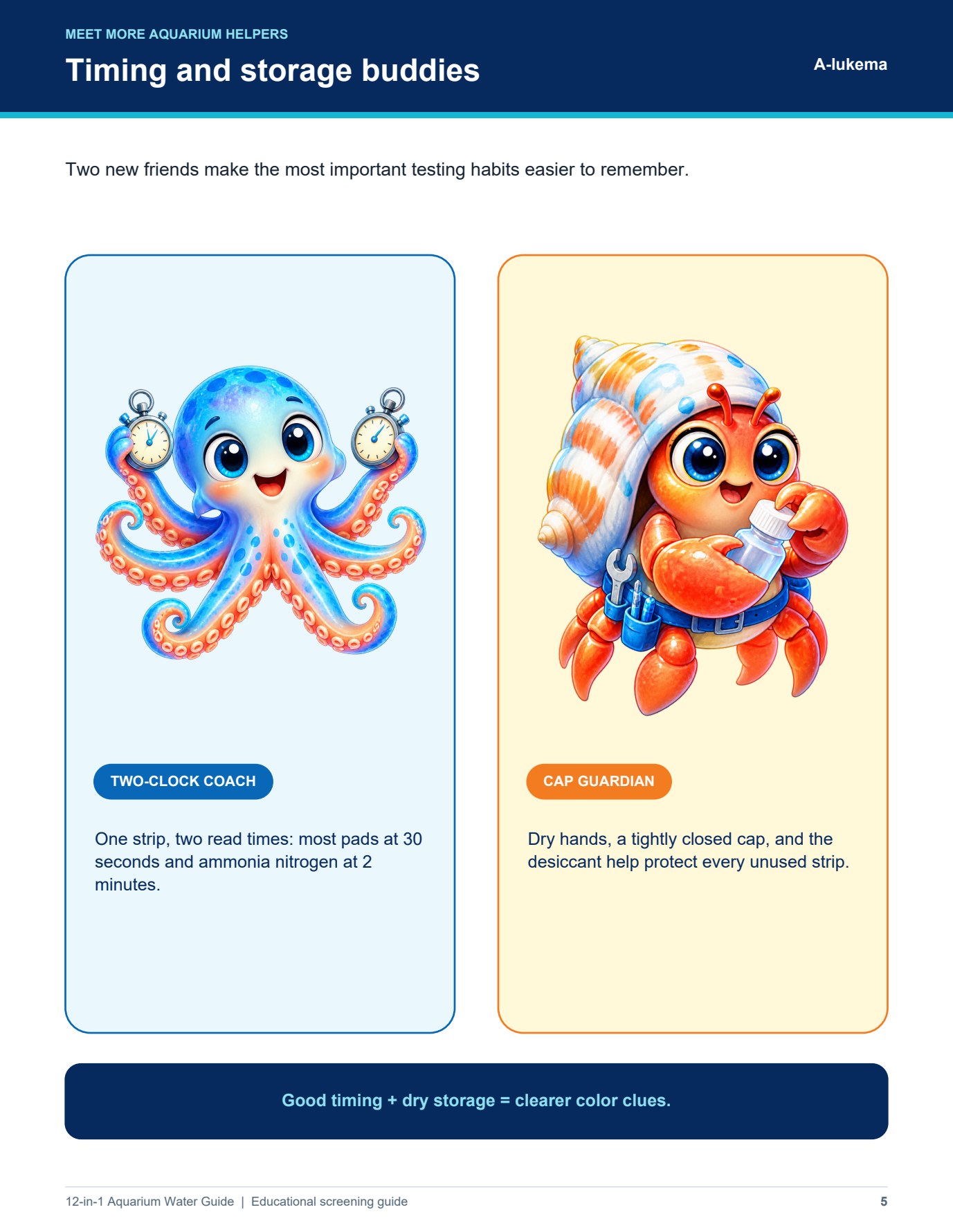 12-in-1 Aquarium Water Guide, Page 5